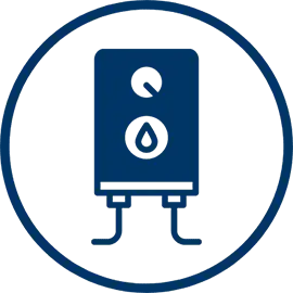 Hot water gadget icon