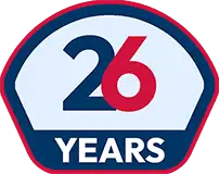 Logo 26 Years