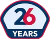 26 years